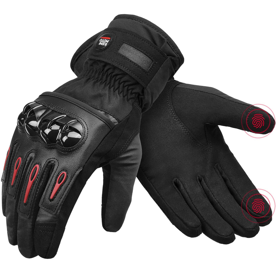 Motorrad Handschuhe Winter Wassdichte für Herren und Damen