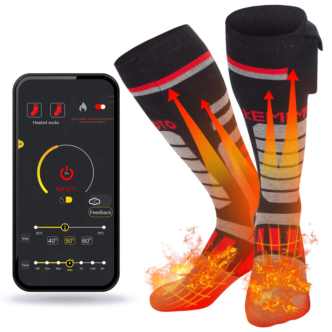 Beheizbare Baumwollsocken 5000 mAh wiederaufladbaren mit APP