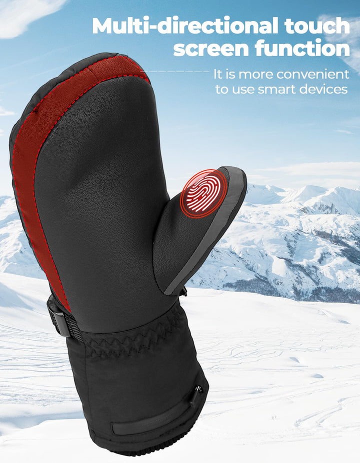 Beheizte Handschuhe Motorrad Herren mit 2500mAh Akku