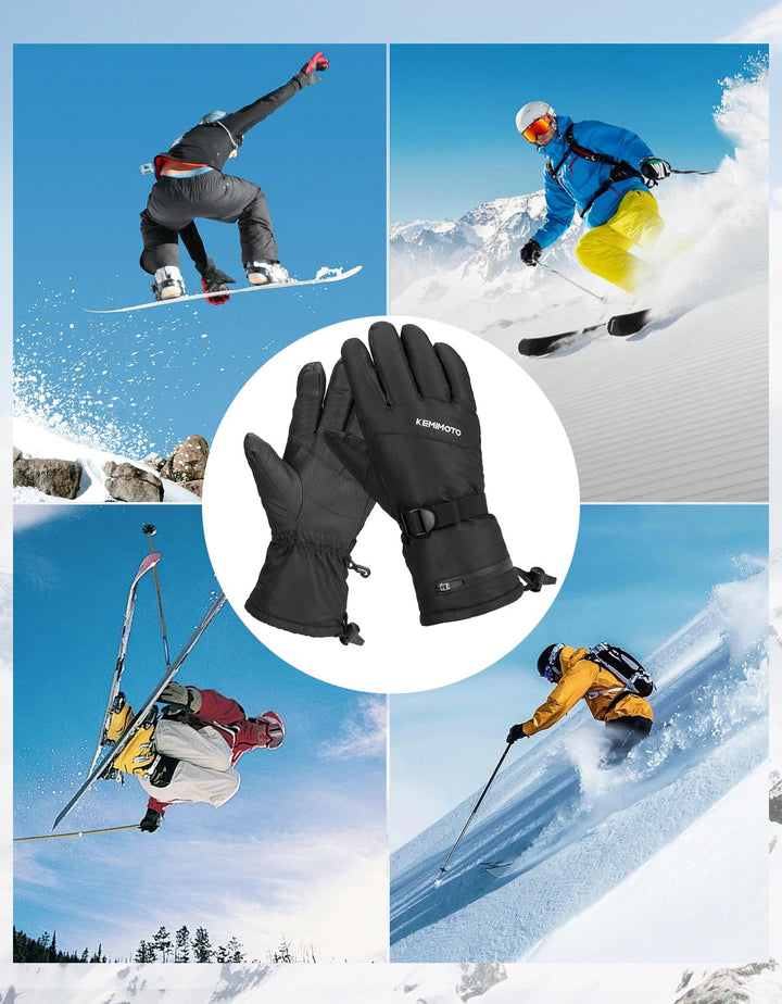 Winter Motorradhandschuhe Touchscreen Wasserdicht