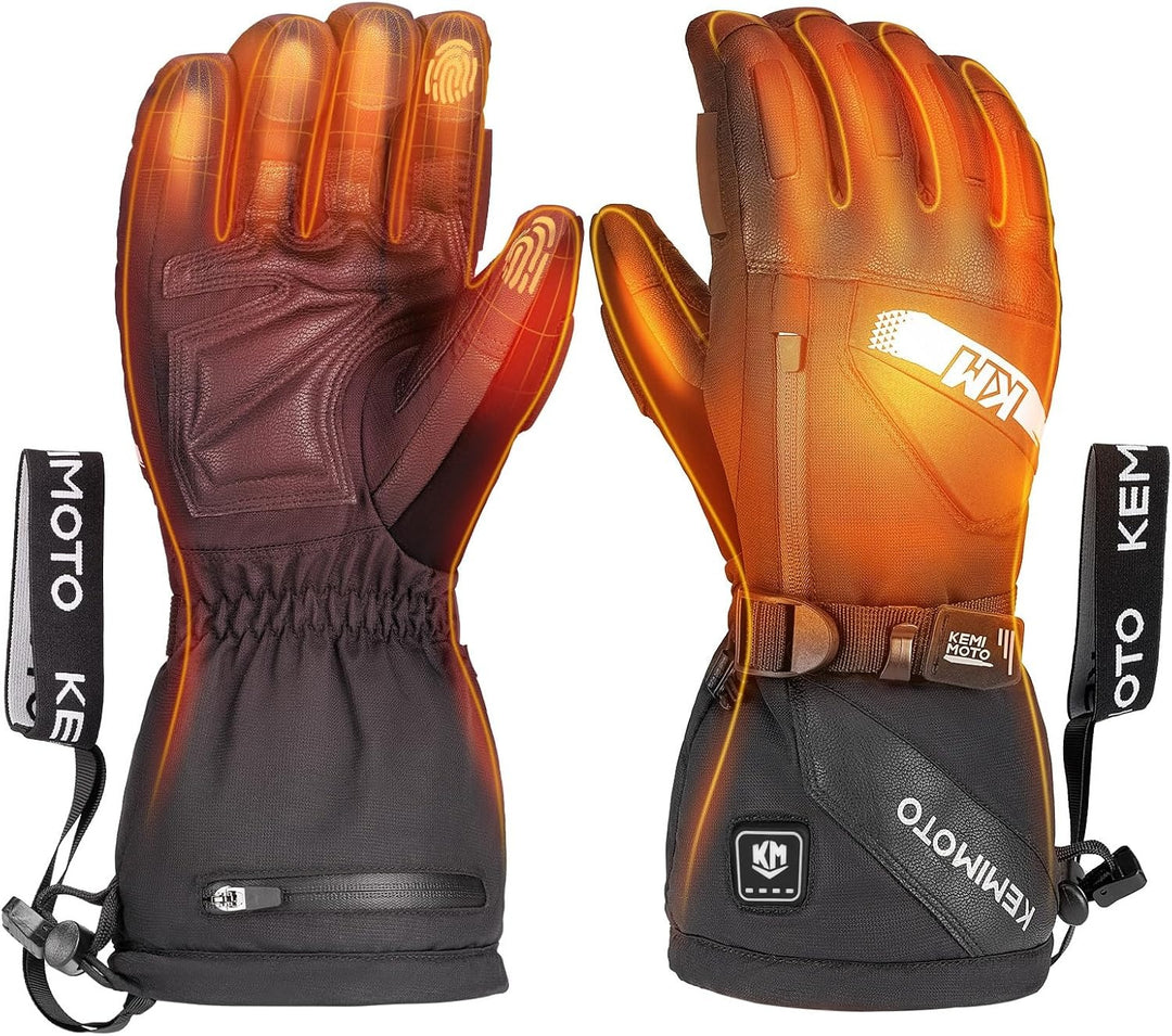 Beheizte Handschuhe Touchsreen mit 3 Heizstufen