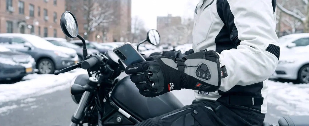 Die besten beheizbaren Motorradhandschuhe für das Fahren im Winter: Worauf Sie achten sollten