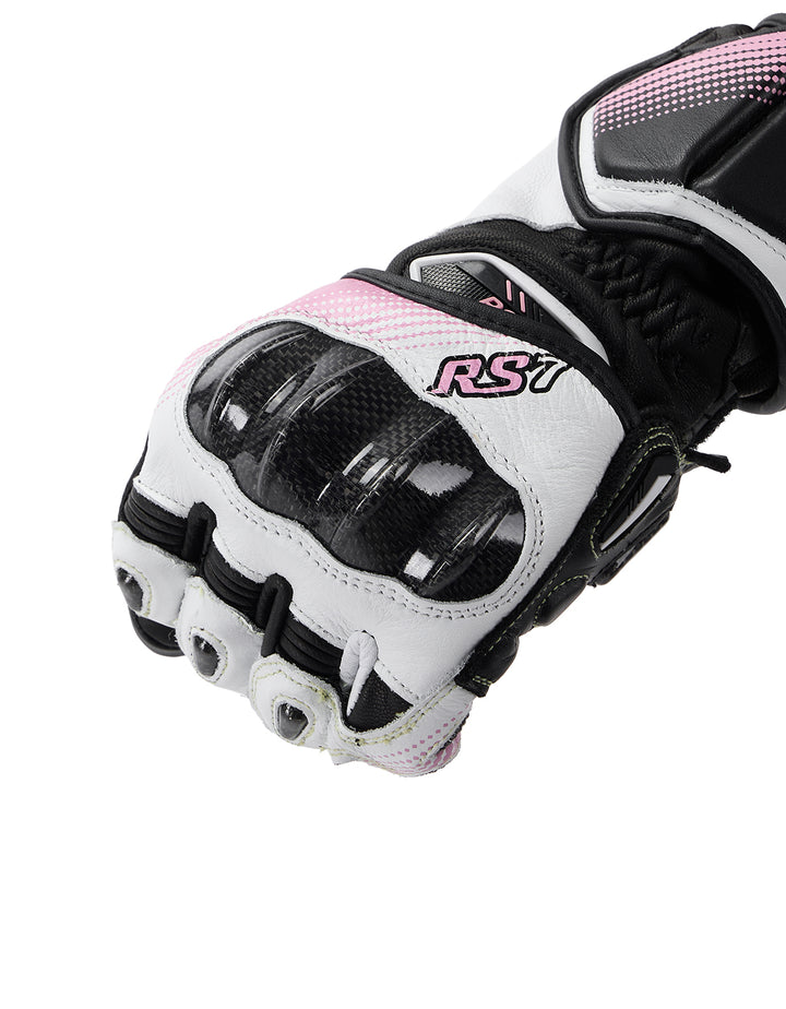 Motorradhandschuhe Leder - Carbon Knöchelschutz  Damen & Herren
