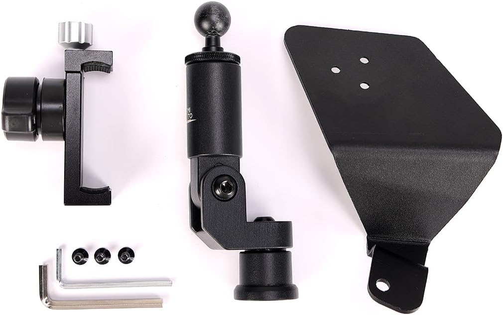 360° Verstellbare CNC Handyhalterung für Can-Am Maverick X3 / MAX