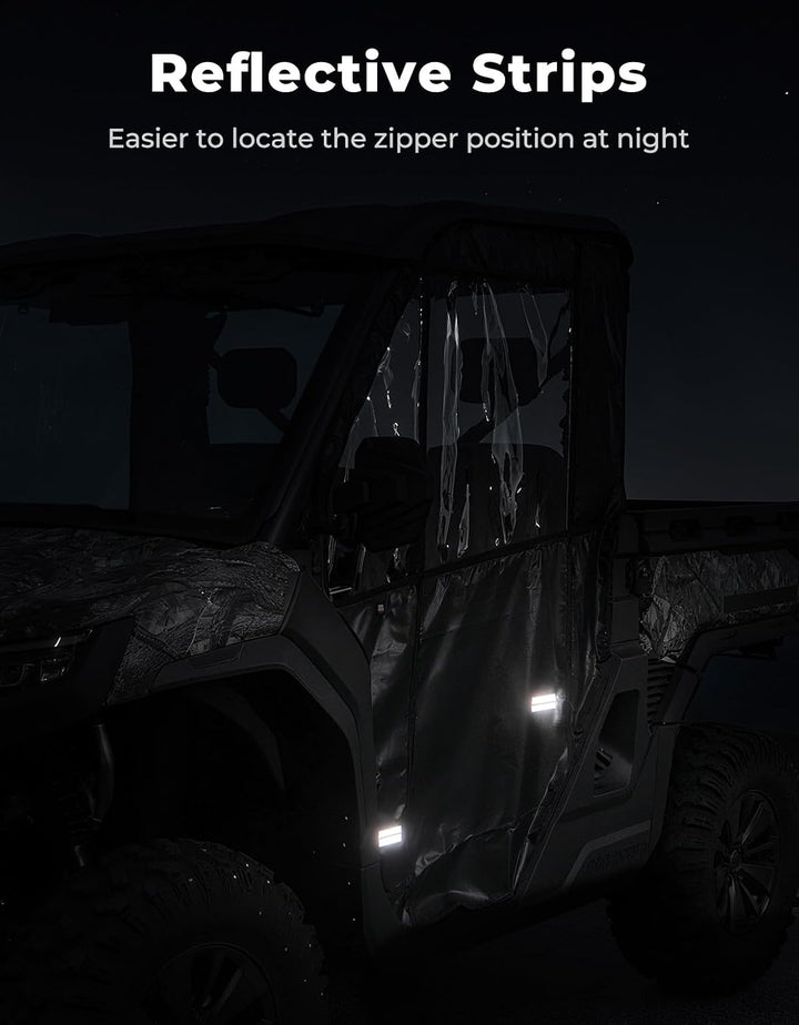UTV-Kabinenverkleidung mit weichen Volltüren für den CFMOTO UFORCE U10 Pro