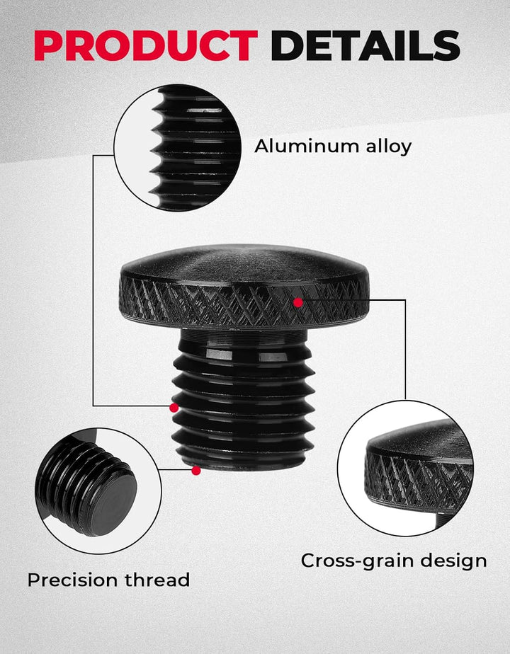 CNC M10 Spiegelschrauben für Motorrad (1 Paar)