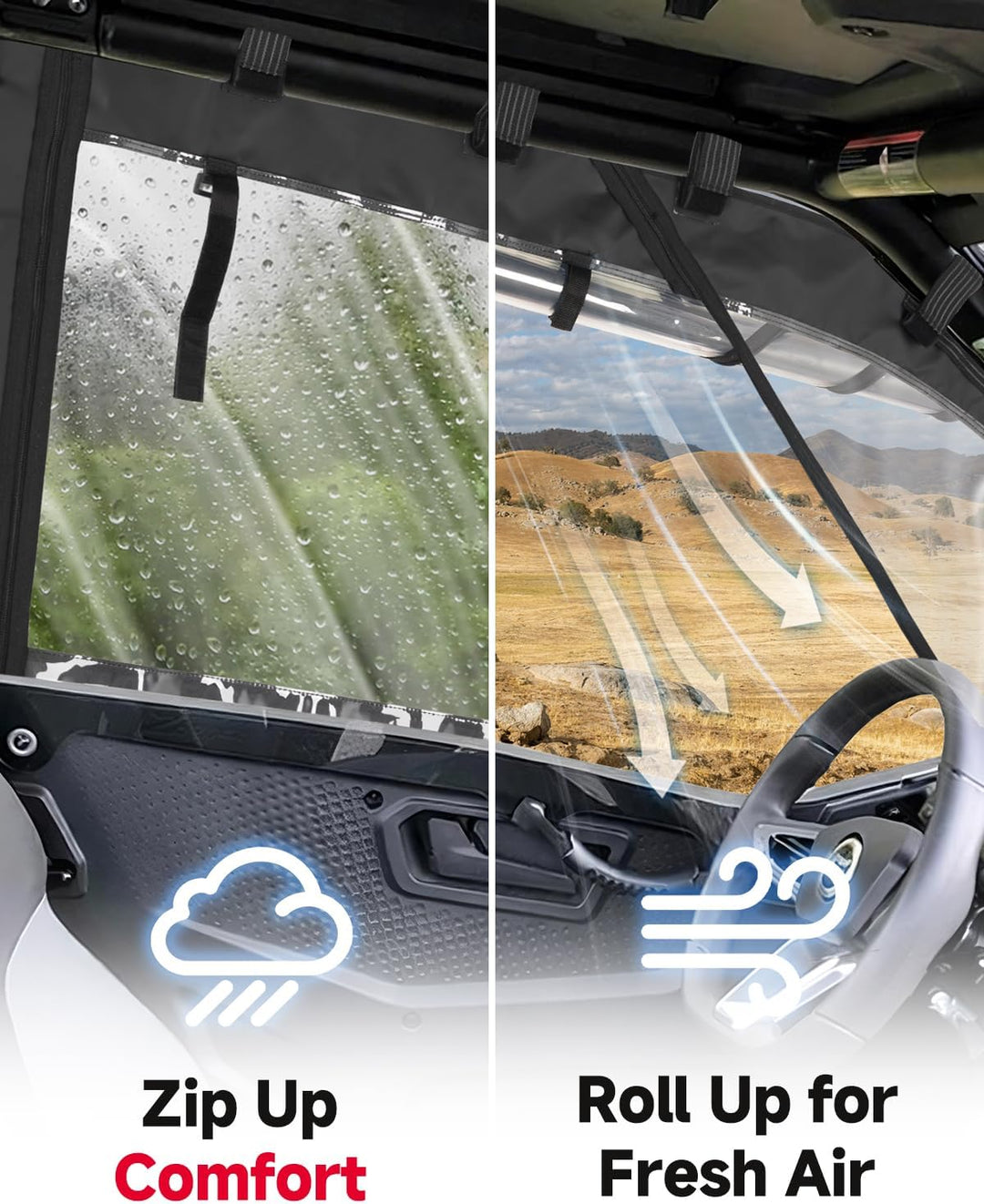 Soft-Cab-Verdeck für ZForce 950 Trail/Sport 800 Trail
