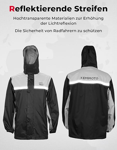 Regenanzug für Herren wasserdicht & atmungsaktiv