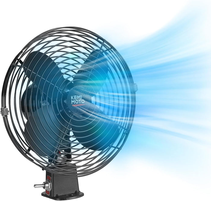 12V ventilator za auto za UTV, kamp prikolice, kamione i lokalnu cirkulaciju zraka