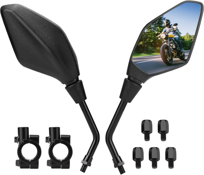 Univerzalni set retrovizora za motocikl s E-oznakom, navoj M8 M10 i nosač