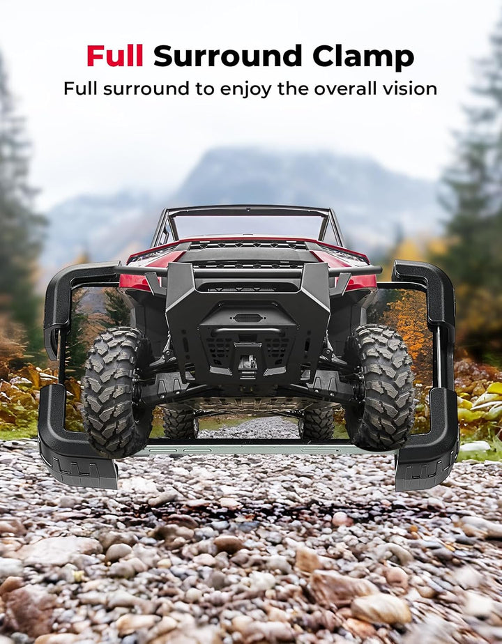 Handyhalterung für Polaris Ranger 1000 / XP / Crew XP, Stoßfeste Mobiltelefon-Halterung passend für 4,7" - 7,0" Zoll Smartphones