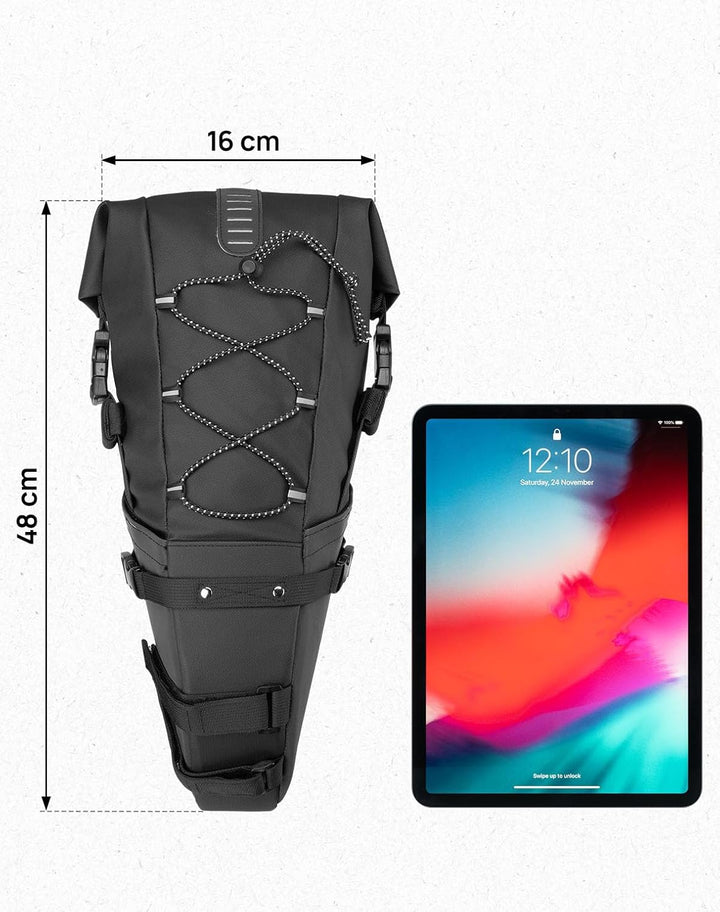 11L Satteltasche für Fahrrad & E-Bike wasserdicht