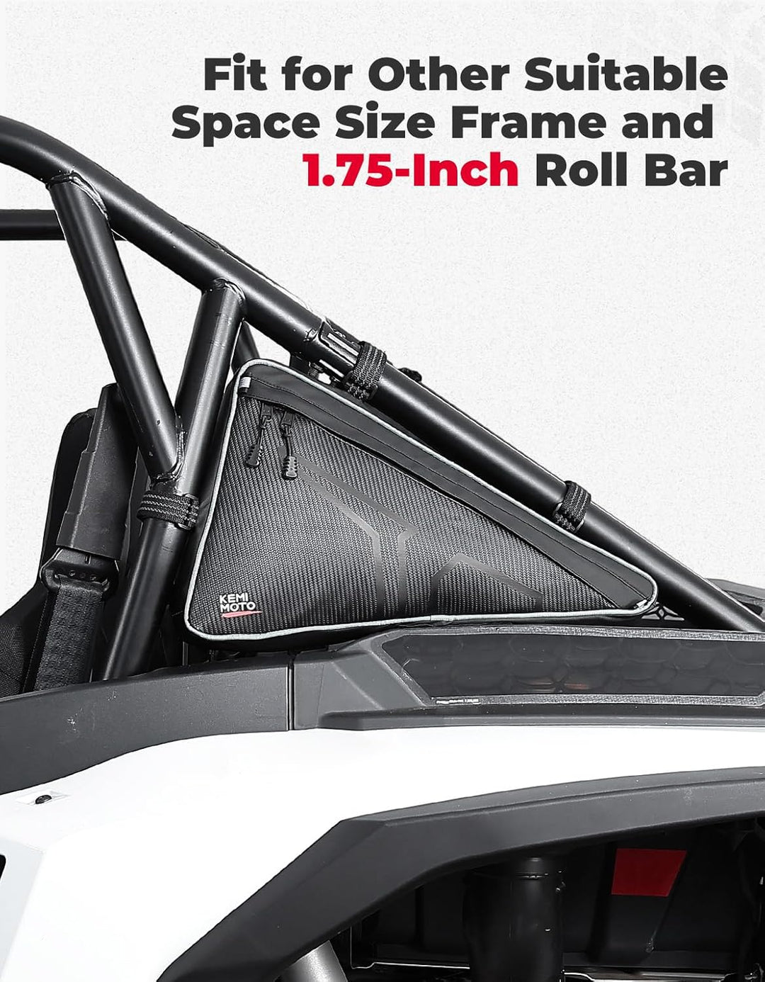 UTV Aufbewahrungstaschen Seitliche Werkzeugtaschen für Polaris RZR XP 1000 / 4 (2024-2025)