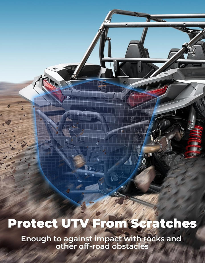 Parachoques trasero de acero de alta resistencia para el Polaris RZR XP 1000/4 de 2024-2025