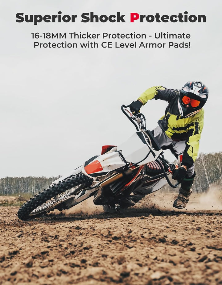 CE Level 2 Protektor Set für Motorradjacken (5-teilig)