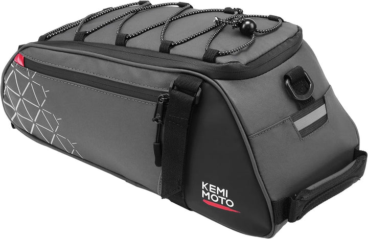 2-in-1 Gepäckträgertasche für Fahrrad hinten 8L