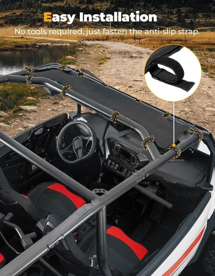 UTV Dach-Aufbewahrungstasche Überkopf-Aufbeahrungstasche für Polaris RZR XP 1000 / 4 (2024-2025)