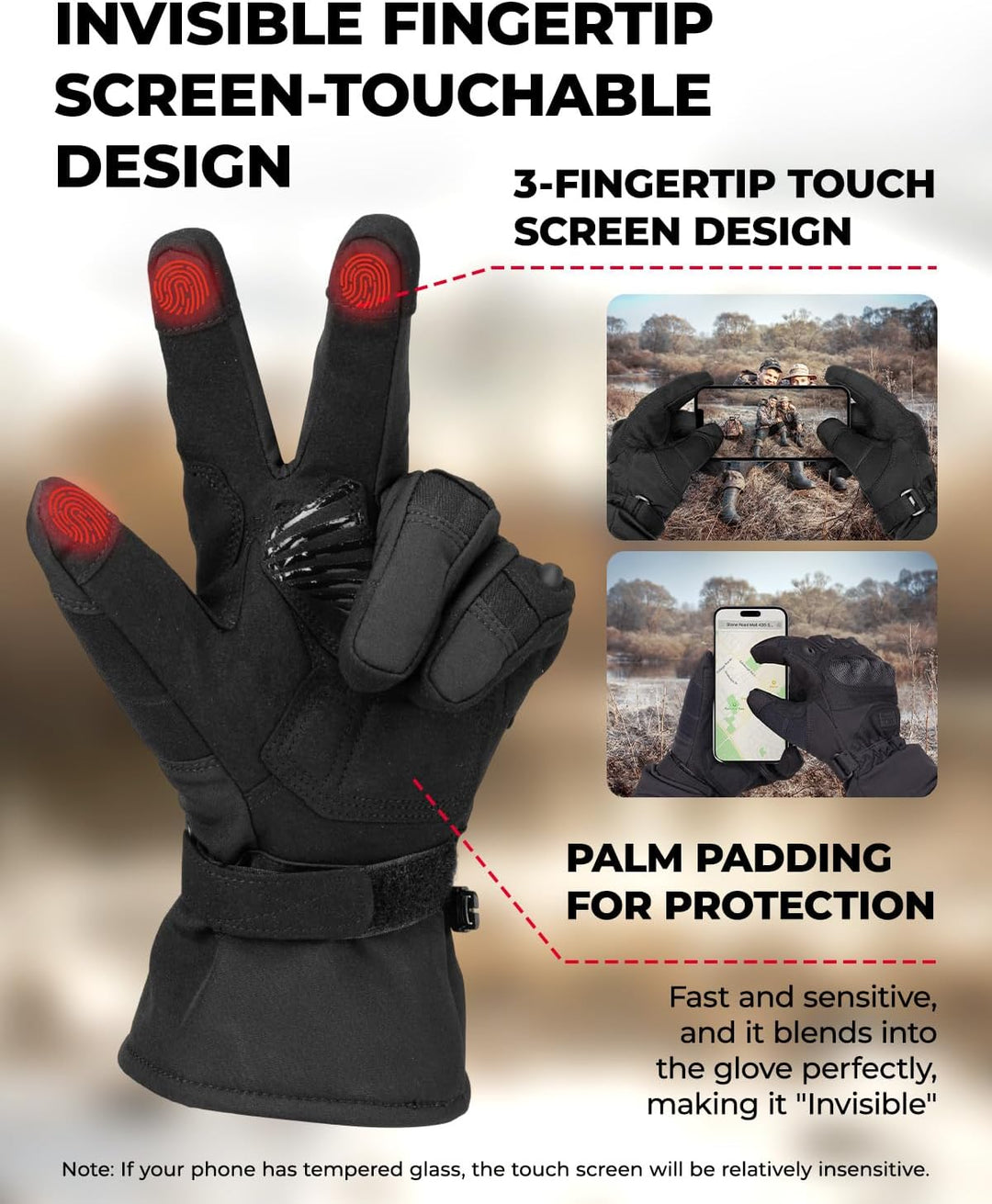 Taktische Winterhandschuhe für Arbeit & Outdoor