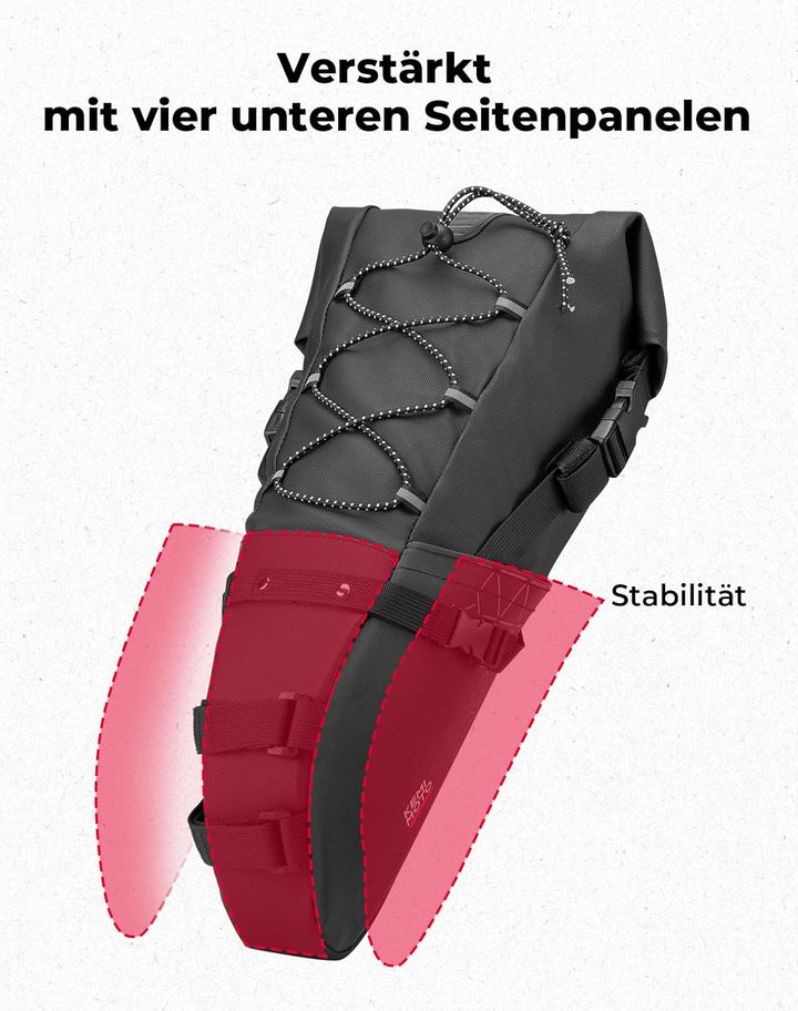 11L Satteltasche für Fahrrad & E-Bike wasserdicht