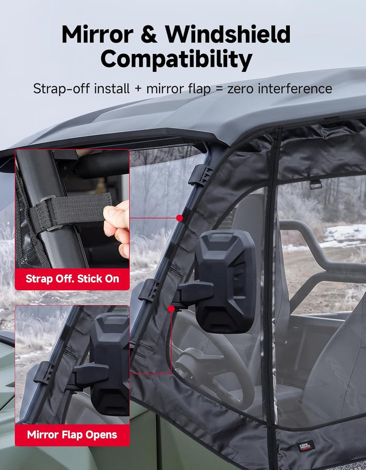 UTV-Soft-Oberteile für YAMAHA Wolverine X4 ab Modelljahr 2021