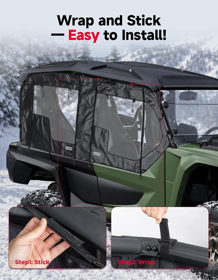 UTV-Soft-Oberteile für YAMAHA Wolverine X4 ab Modelljahr 2021