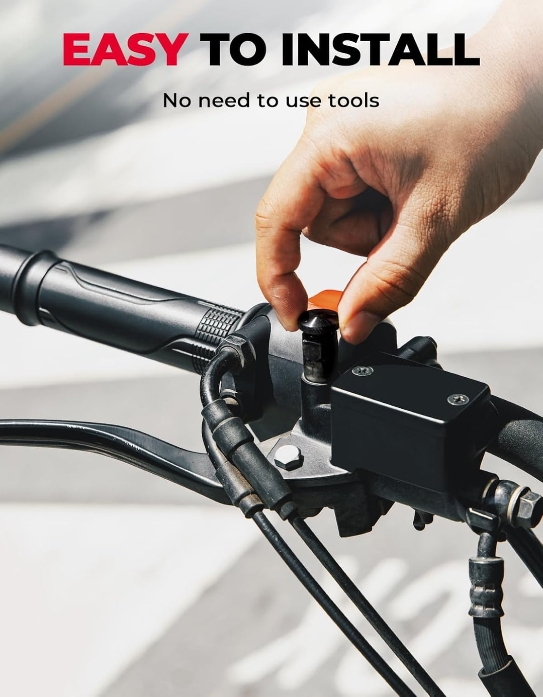 CNC M10 Spiegelschrauben für Motorrad (1 Paar)