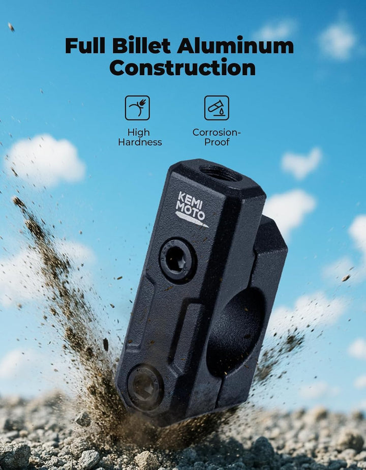 10MM Spiegelhalterung für Motorrad 22mm Lenker