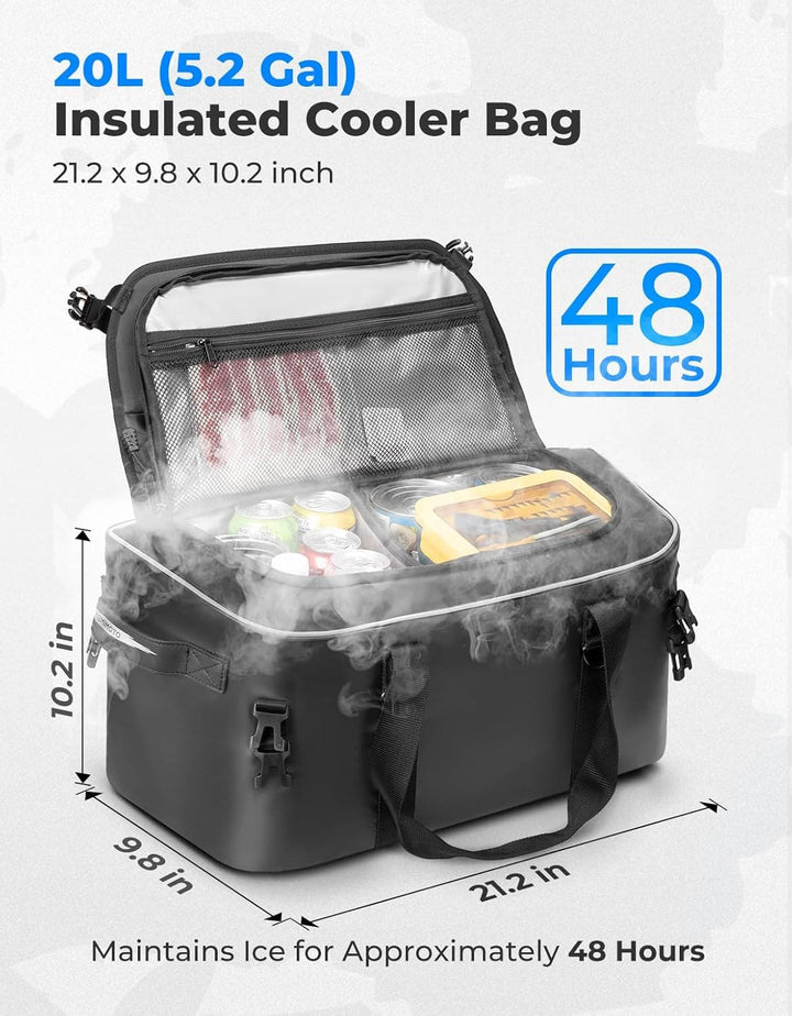 Sac isotherme de 20 litres pour RZR XP 1000/4, RZR Pro XP et Zforce 950