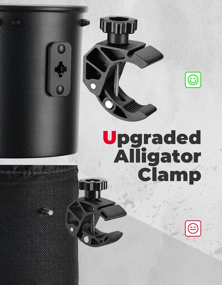 Getränkehalter für Motorrad & UTV mit Metallklemme