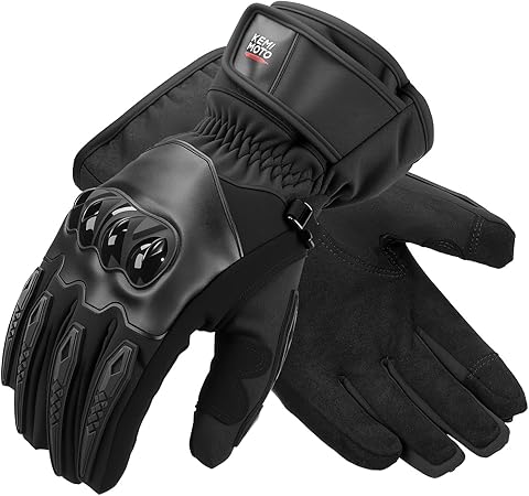 Winter Motorradhandschuhe mit Touchscreen & Windschutz