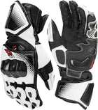 Motorradhandschuhe Leder - Carbon Knöchelschutz  Damen & Herren