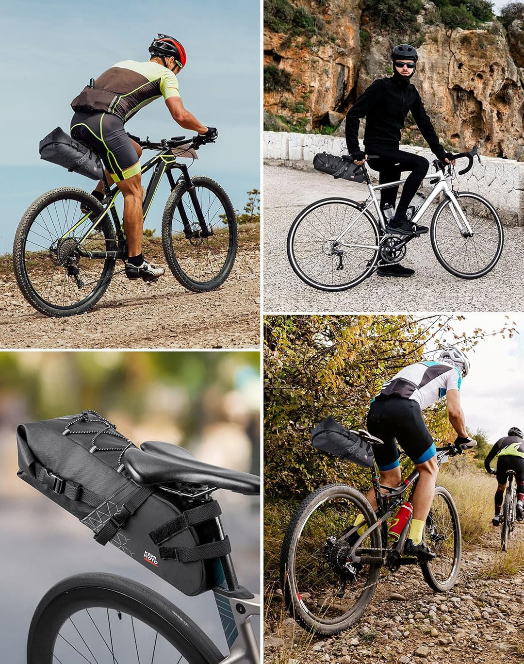 11L Satteltasche für Fahrrad & E-Bike wasserdicht