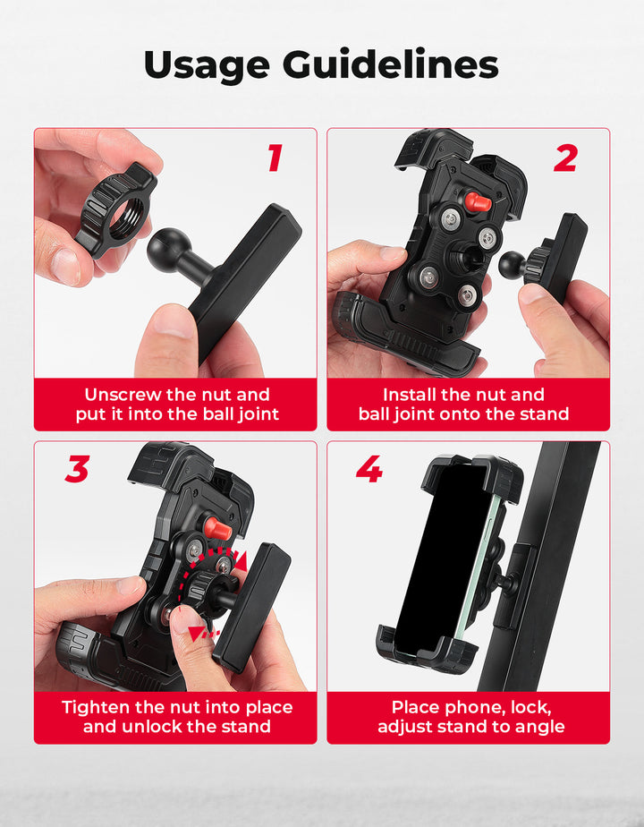 Magnetische Handyhalterung Golfwagen 360° drehbar