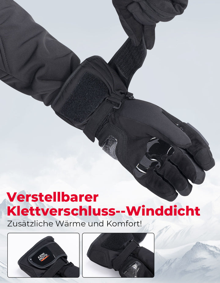 Motorradhandschuhe Berührbare wärmende Winterhandschuhe