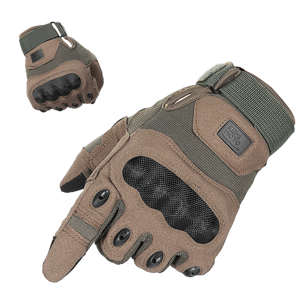 beste taktische handschuhe Taktische Handschuhe Kohlefaser Knöchelschutz Touchscreen Atmungsaktiv KEMIMOTO – DE Kemimoto