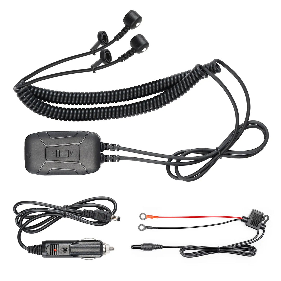 Magnetisches 12V-Ladekabel mit Temperaturregler für KEMIMOTO-Heizhandschuhe