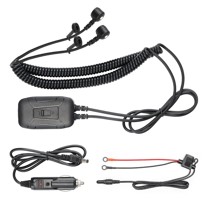 Magnetisches 12V-Ladekabel mit Temperaturregler für KEMIMOTO-Heizhandschuhe