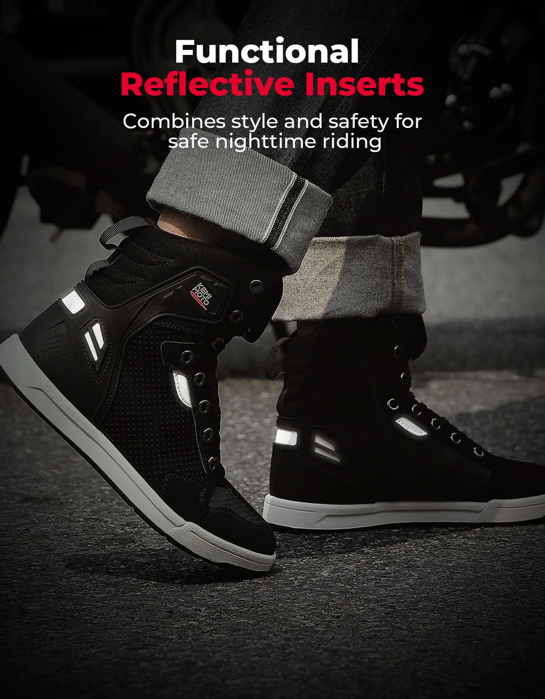 motorcycle riding boots