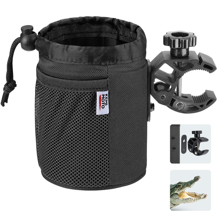Universeller Wasserflaschenhalter mit Netztasche