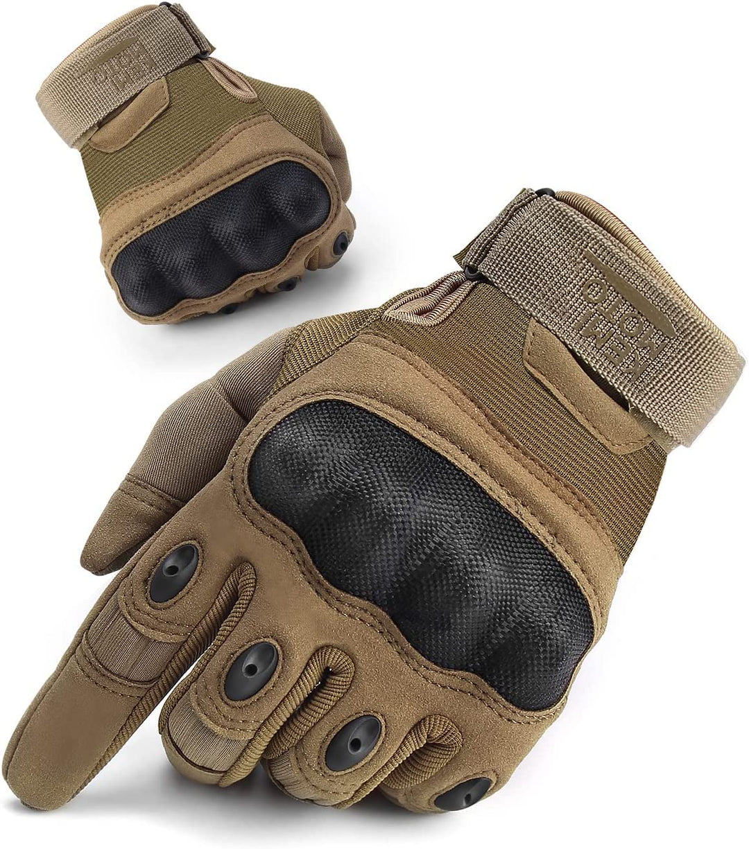 Taktische Handschuhe mit Knöchelprotektor und Touchscreen