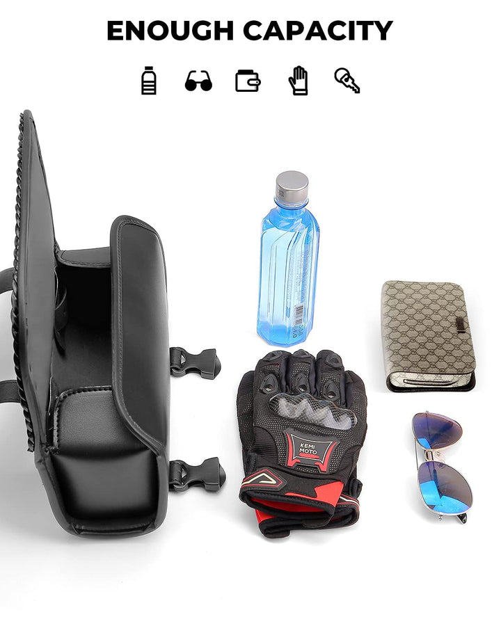 Universal-Tasche aus PU-Leder für Motorrad wasserdicht