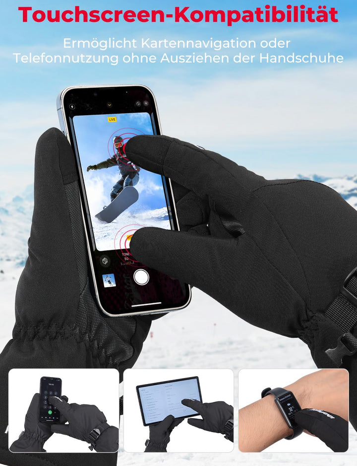 Beheizte Handschuhe mit 2500mAh Akku