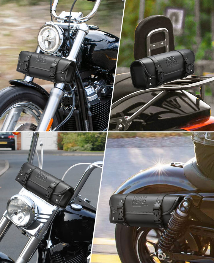 PU-Leder Motorradtasche für Lenker